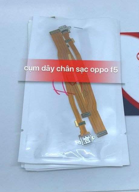 Chân sạc bộ oppo f5 zin