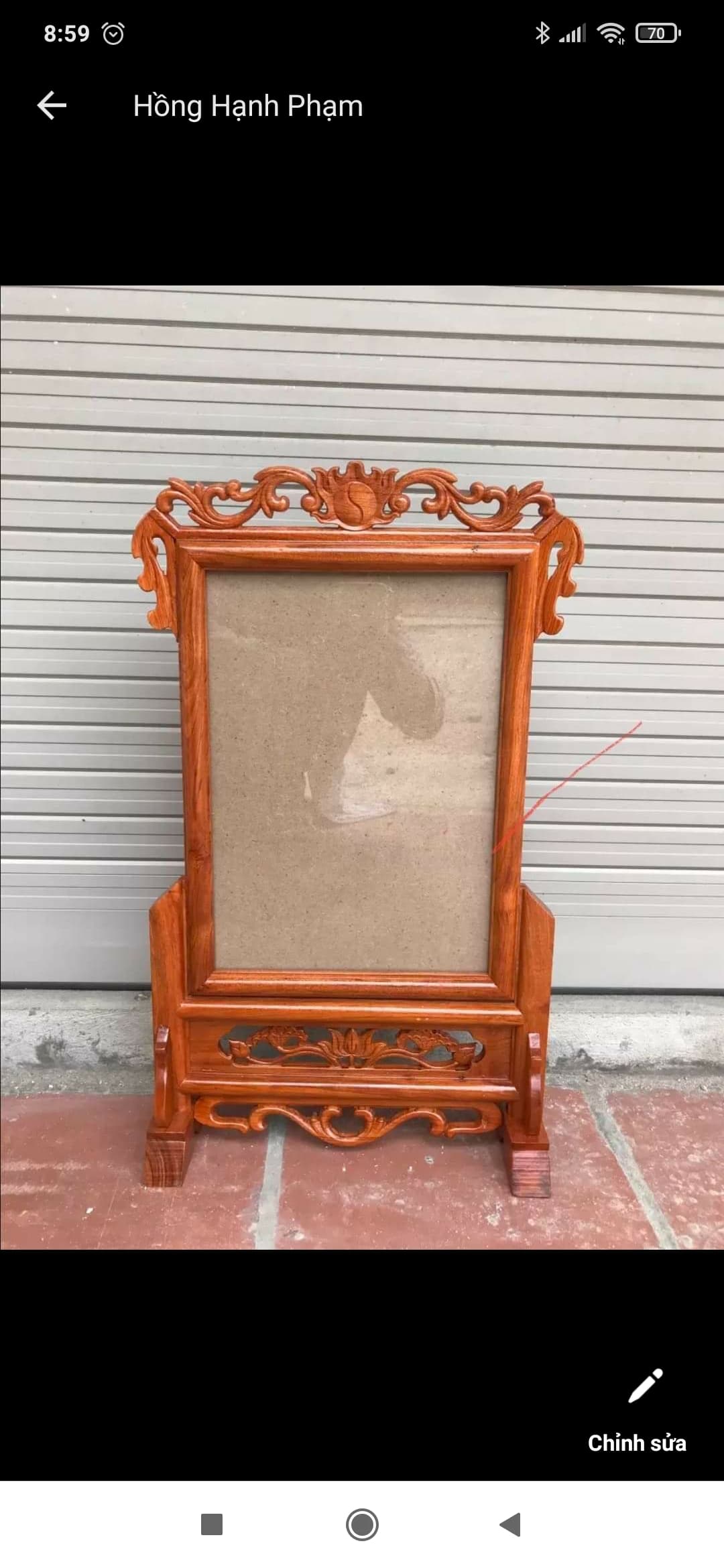 Khung ảnh thờ (kt 20x30 cm)