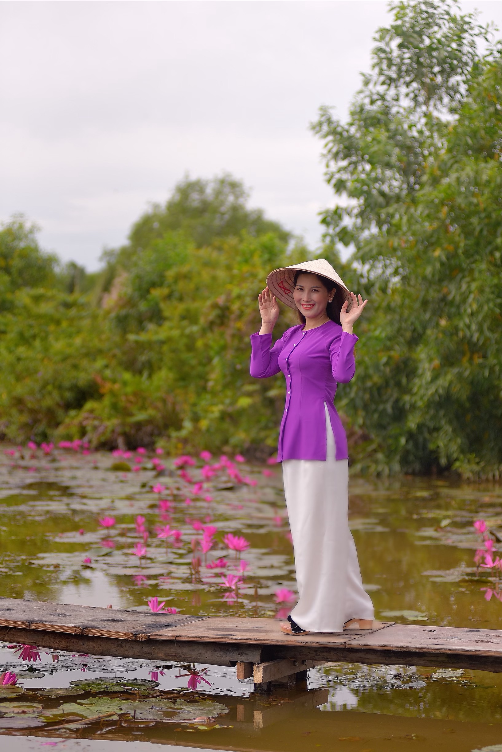 ÁO BÀ BA TRƠN CỔ TRÒN LỤA TẦM Ý (ÁO LẺ)