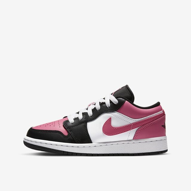 Giày Sneaker Nam Nữ Air J0rdan 1 Low Pinksicle ( Giày Thể Thao JD1 Hồng Đen)