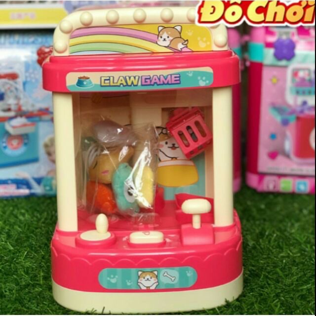 [HCM]Máy gắp thú mini kèm gấu bông mini