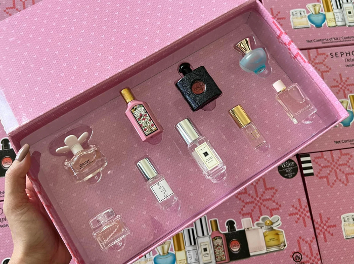 Tách Set 9 nước hoa mini Sephora Favorites Deluxe Perfume Sampler bộ 9 sản phẩm Lyo.vn