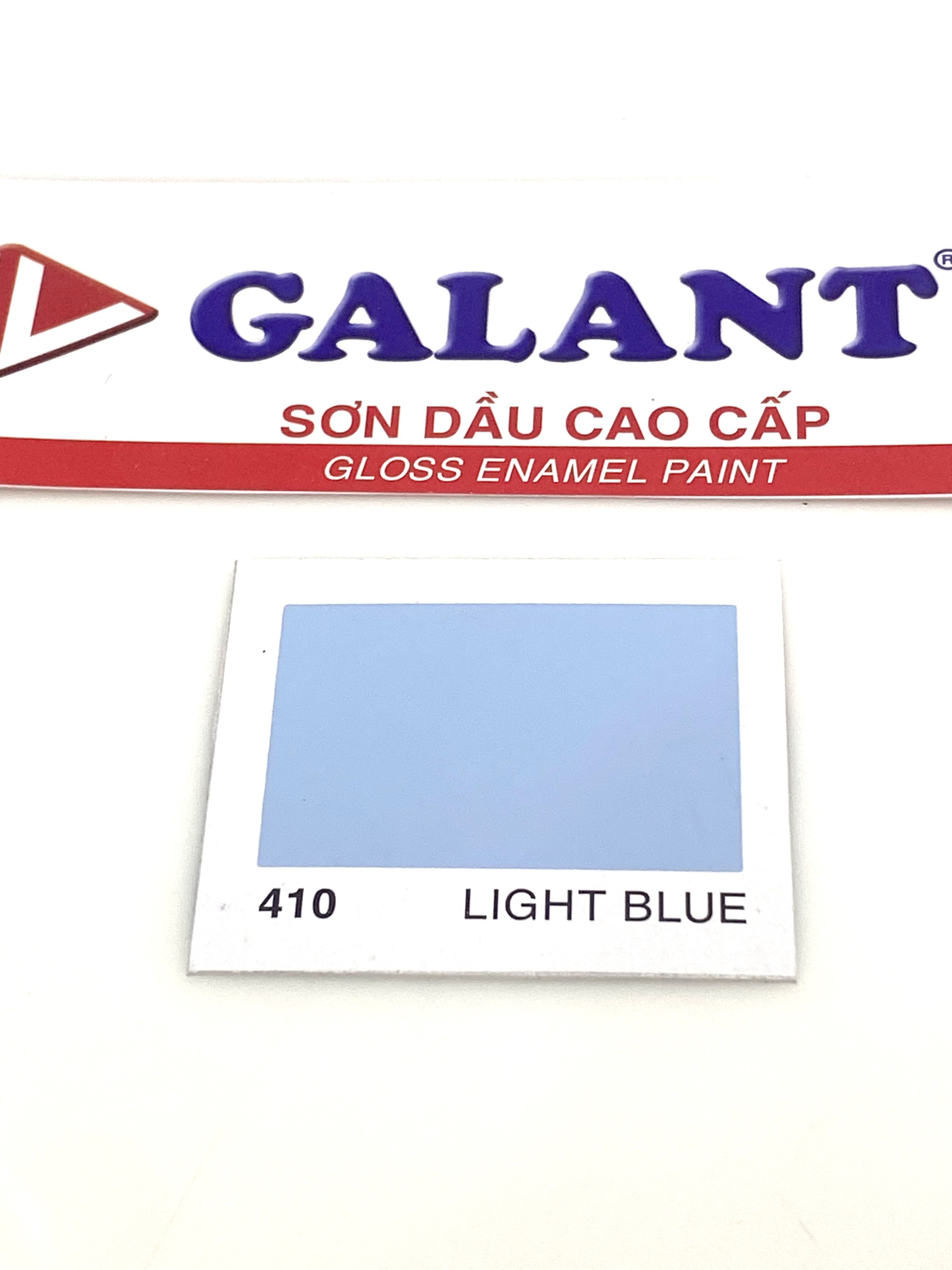 Sơn sắt thép, sơn dầu Galant màu Light Blue 410_ 0.8L