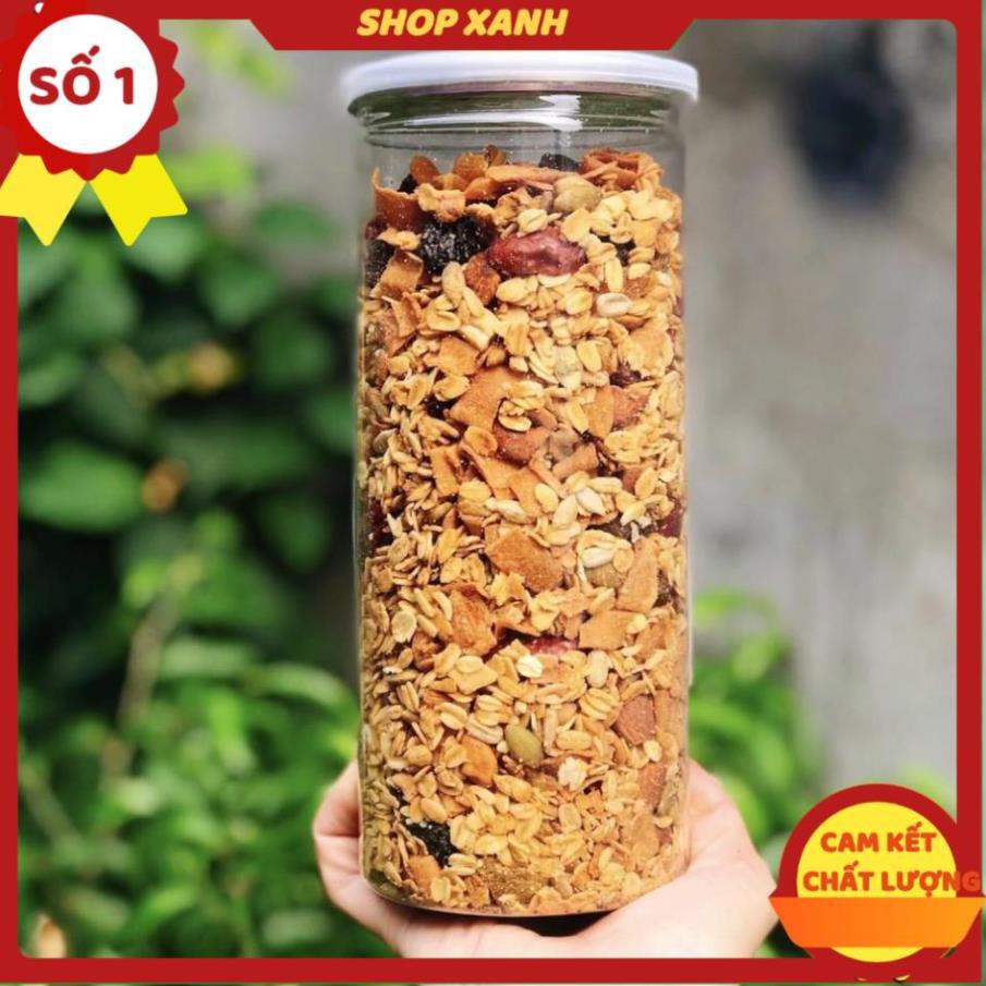 NGŨ CỐC GRANOLA - HŨ 500GR- DATE MỚI
