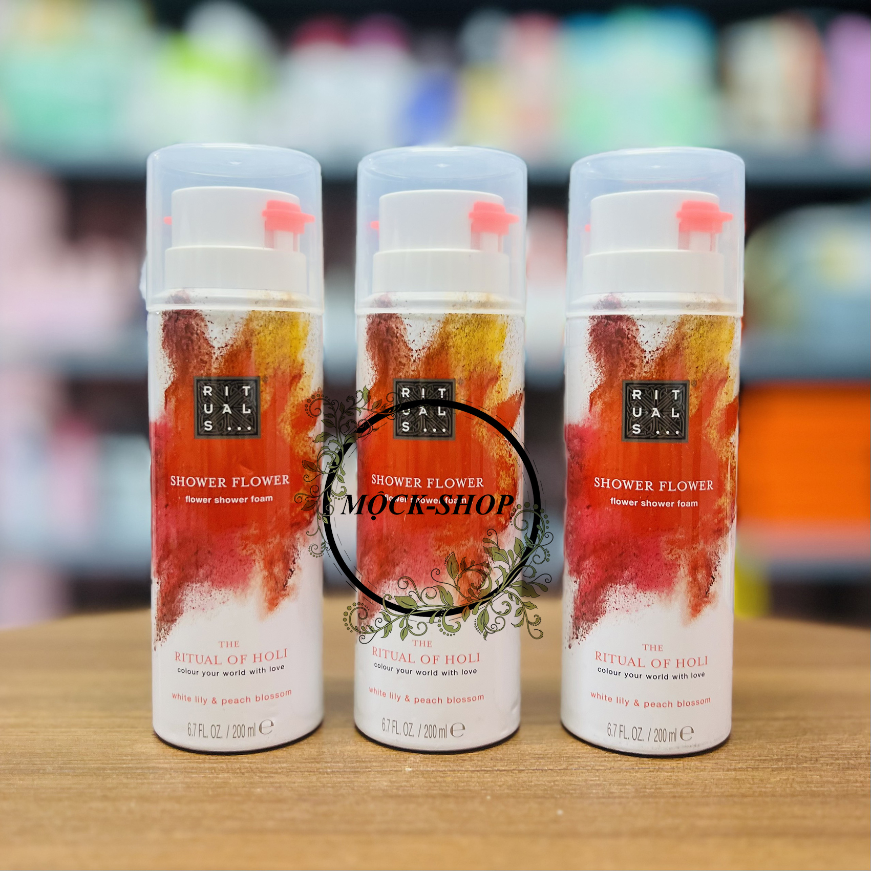 Sữa tắm tạo bọt dang Rituals of Holi flower shower foam 200ml
