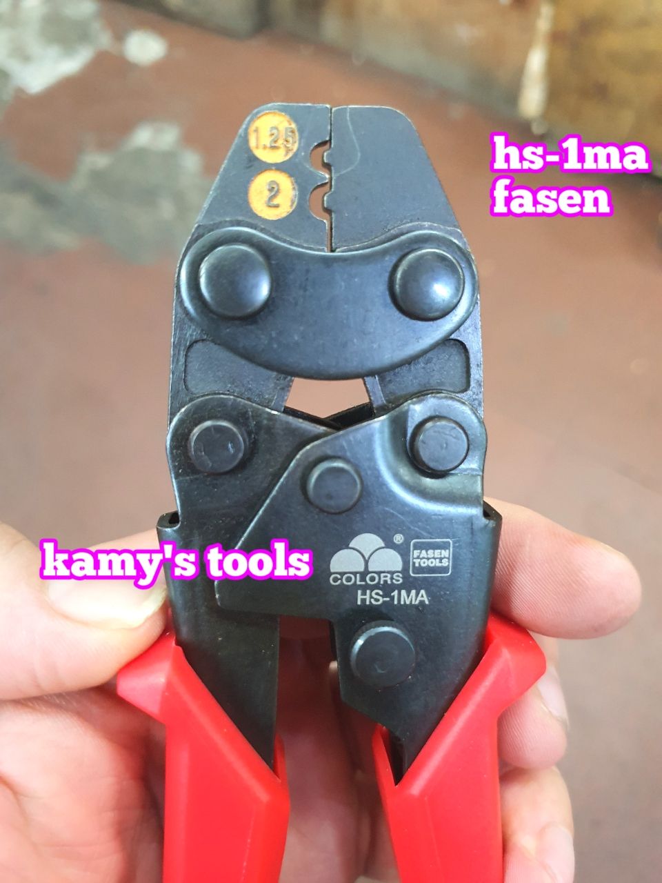 Kìm bấm cos fasen hs-1ma