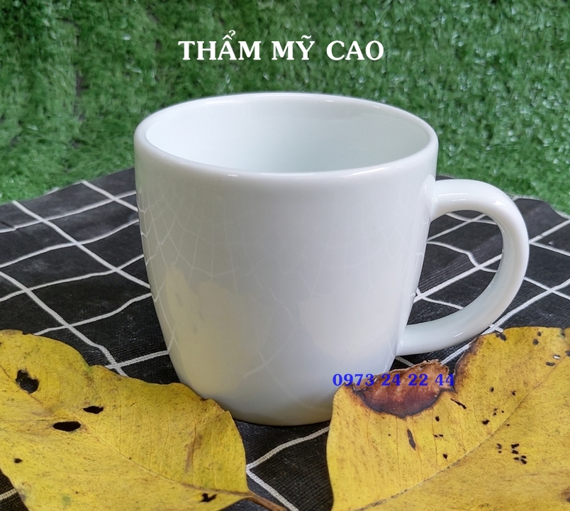 CỐC SỨ TRẮNG LY SỨ