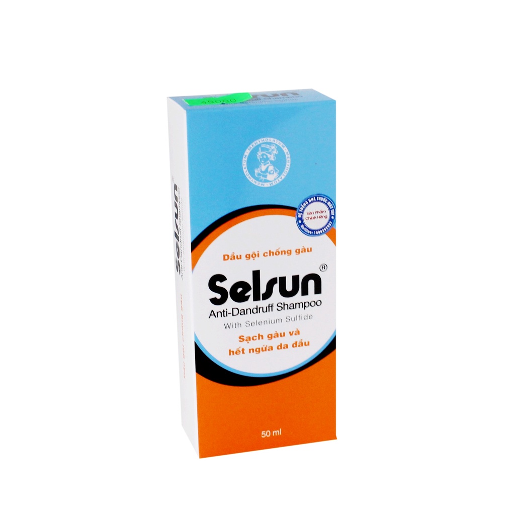 Dầu gội chống gàu Selsun.