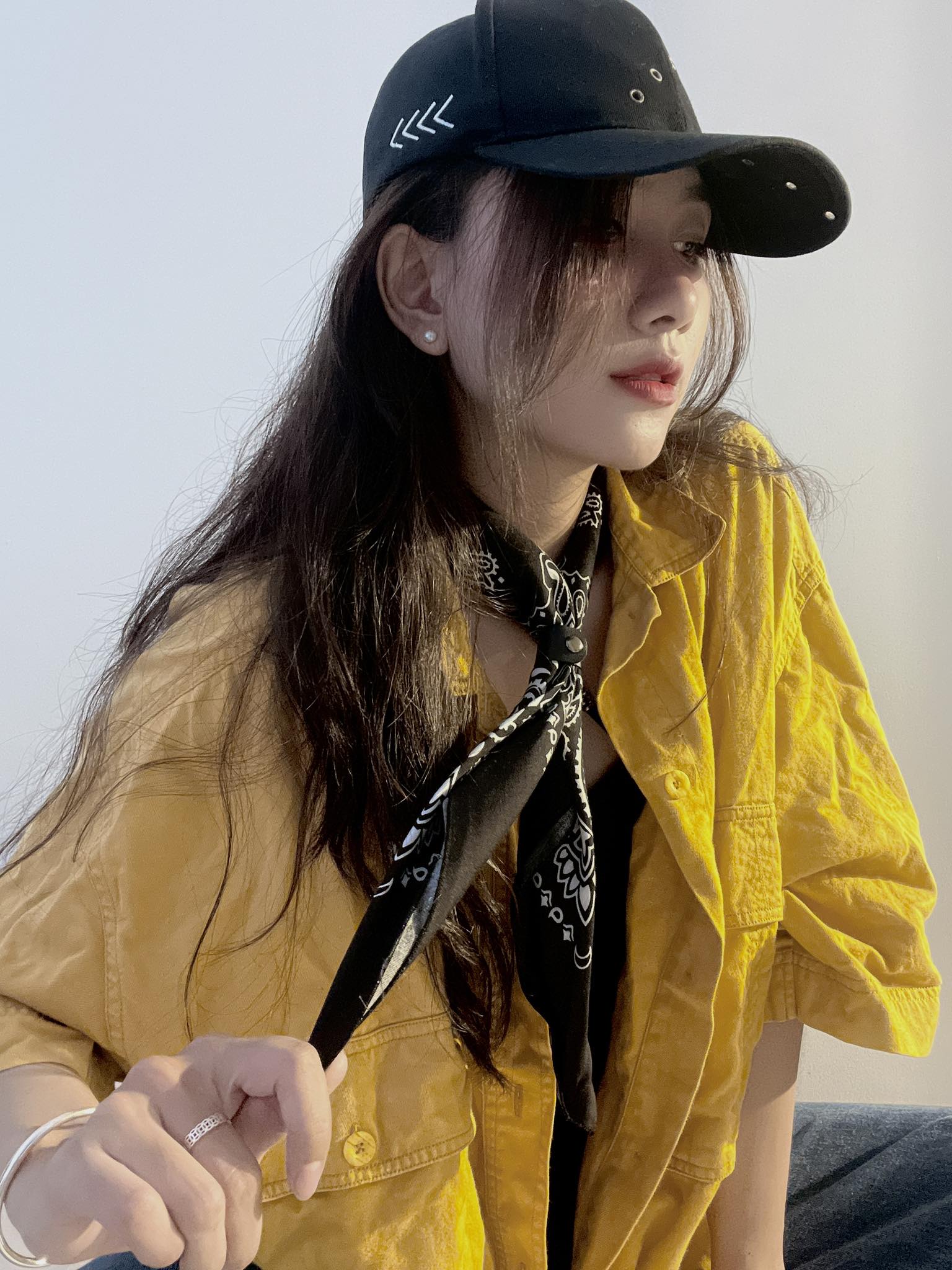 [HCM]Khăn bandana loại dày size 60x60cm
