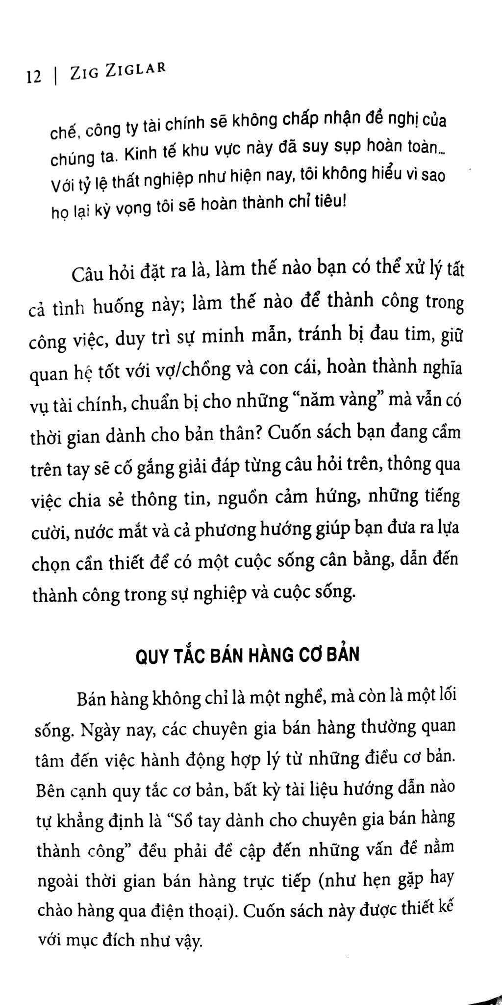Sách - Phong cách bán hàng Zig Ziglar
