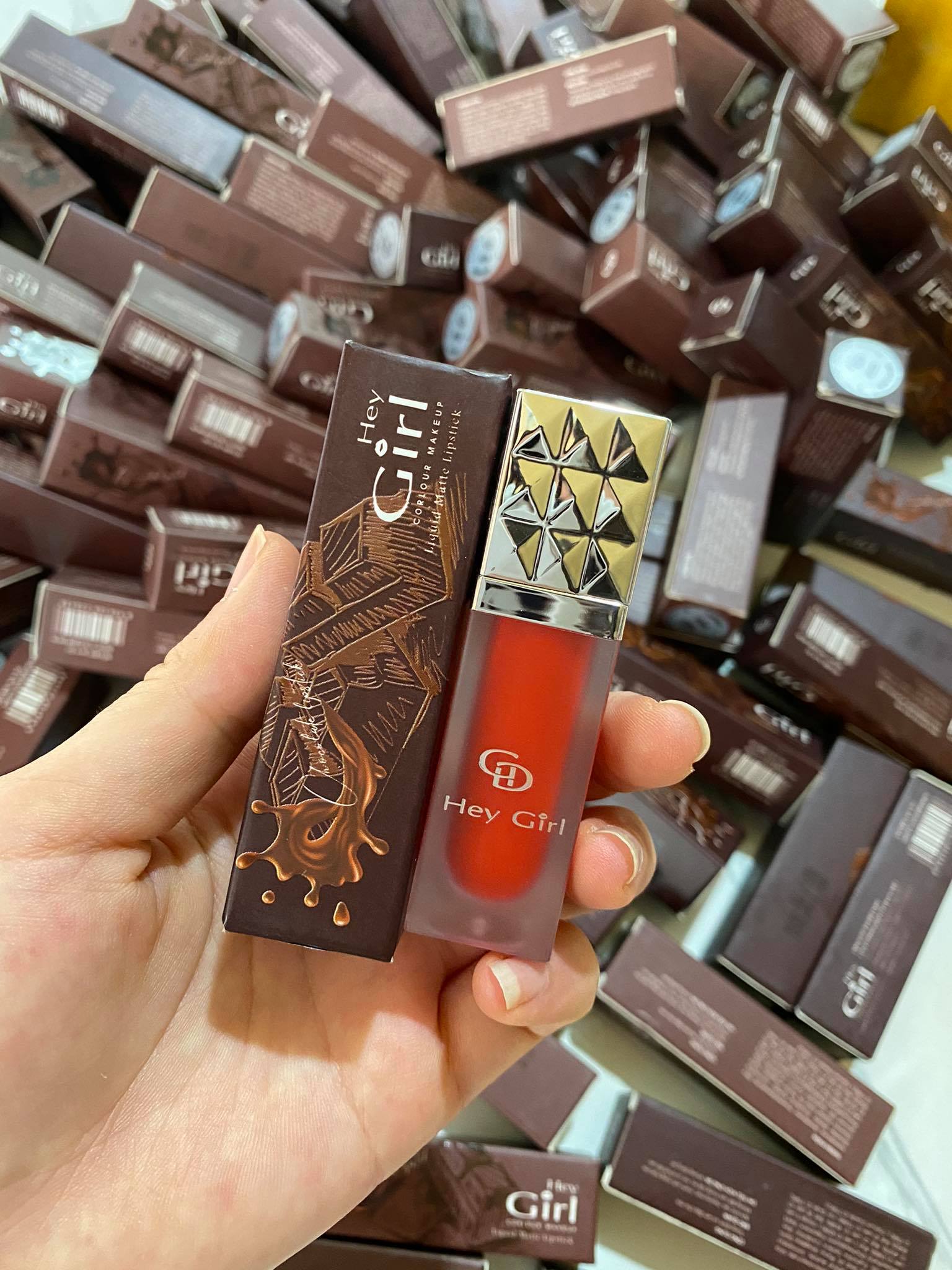 son kem lì màu siêu xinh ( đỏ cam, cam cháy, ruby)