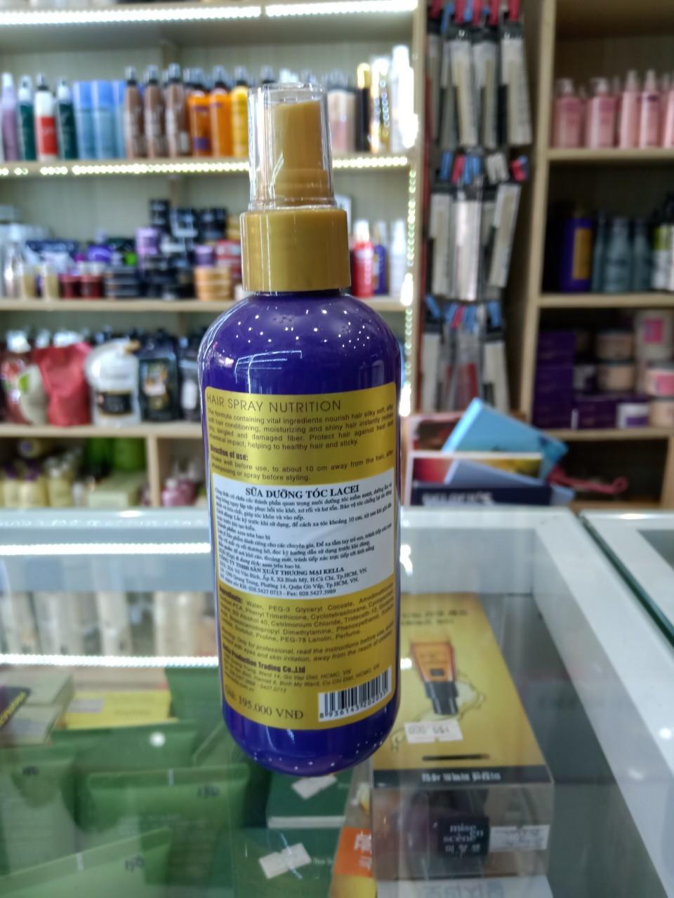 Xịt dưỡng lacei 200ml