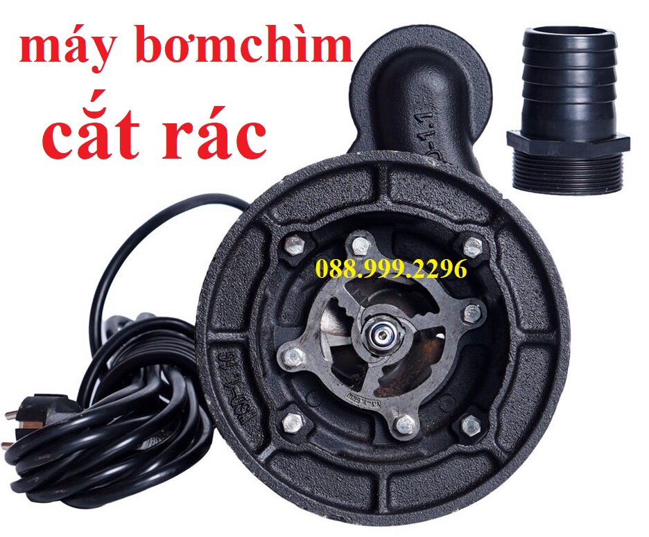 máy bơm chìm cắt rác