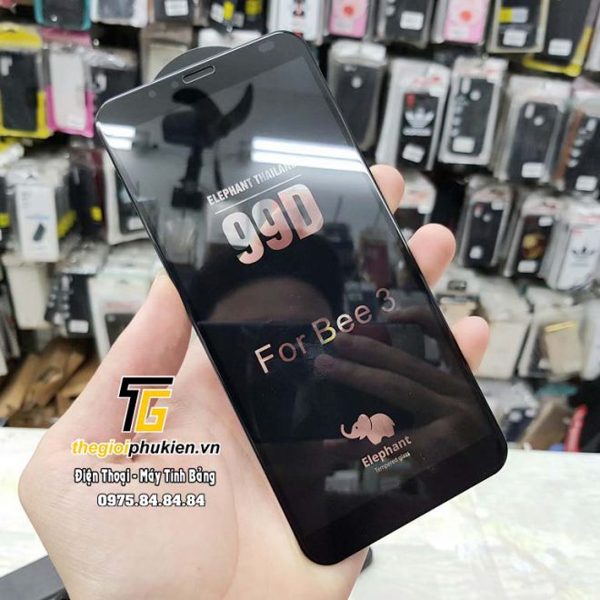 Miếng dán kính cường lực full màn hình dành cho Vsmart Bee 3