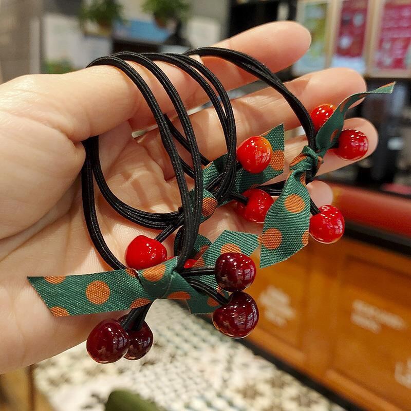 Cột tóc hình trái cây dễ thương - Trâm Bella