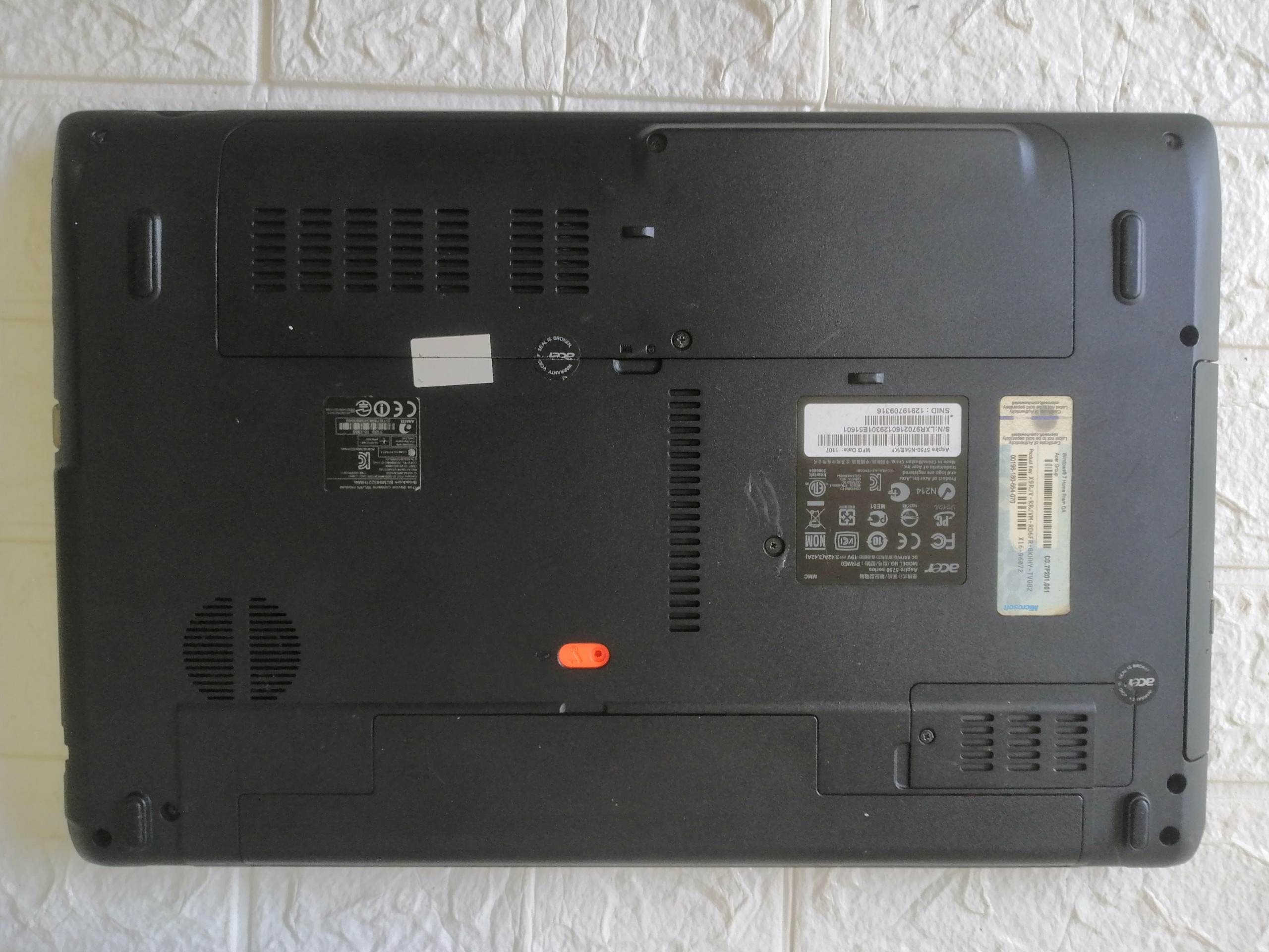 LAPTOP ACER ASPIRE 5750 i5