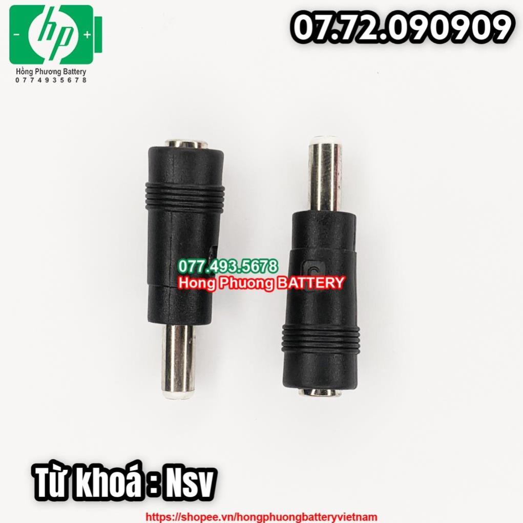 Jack chuyển nguồn Adapter 5.5*2.1mm sang 5.5*2.5mm