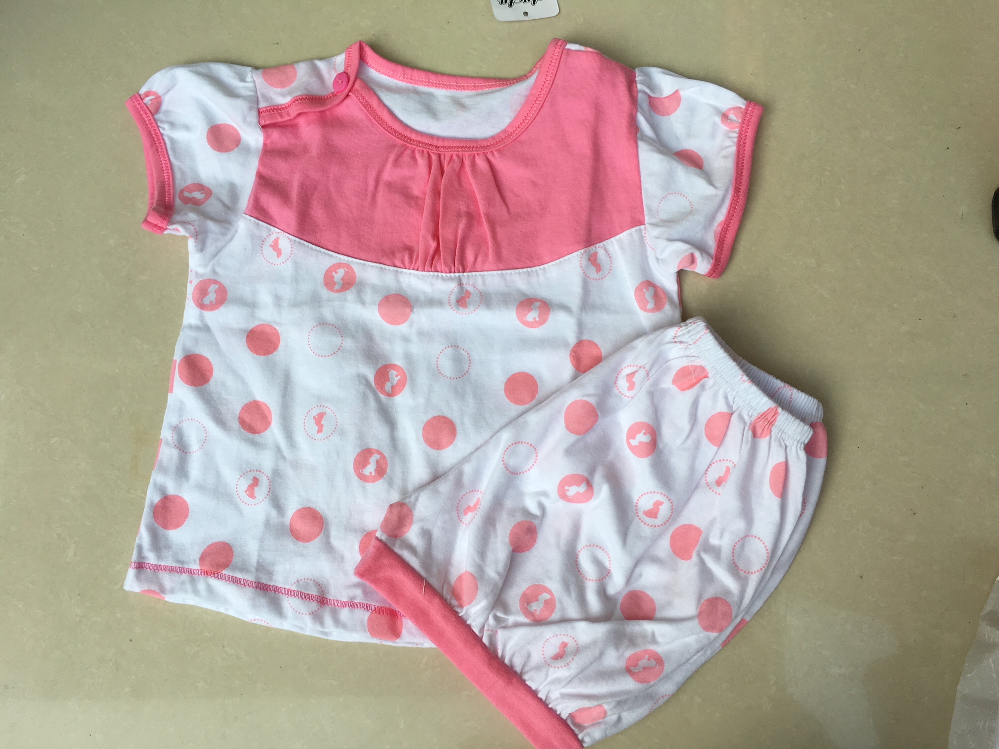 Set 5 ÁO NGẮN TAY NÚT CÀI VAI BI ANAN