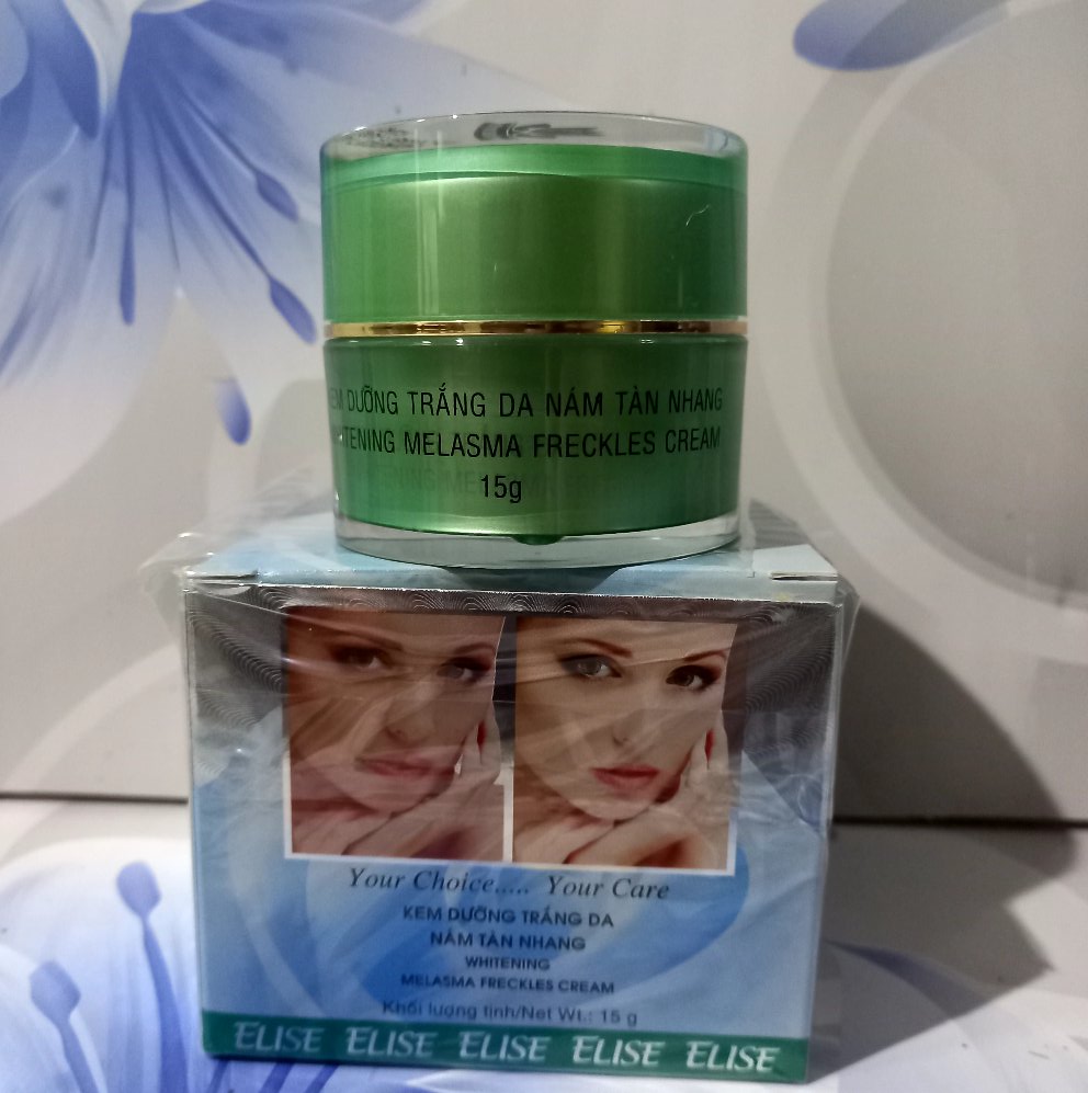 Kem elise trắng da, ngừa nám, tàn nhang 15g