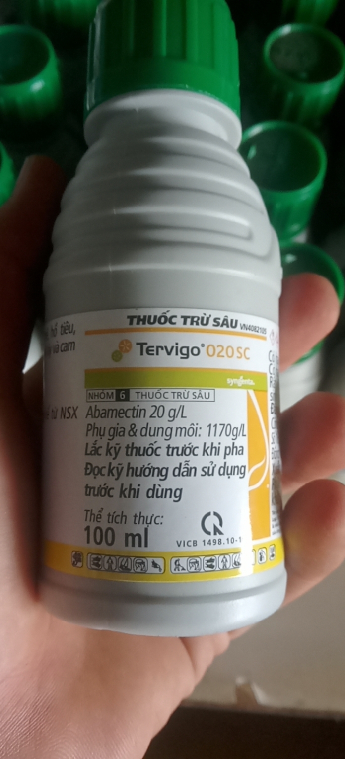Trừ tuyến trùng rễ Syngenta Tervigo 020SC 1 chai/100ml