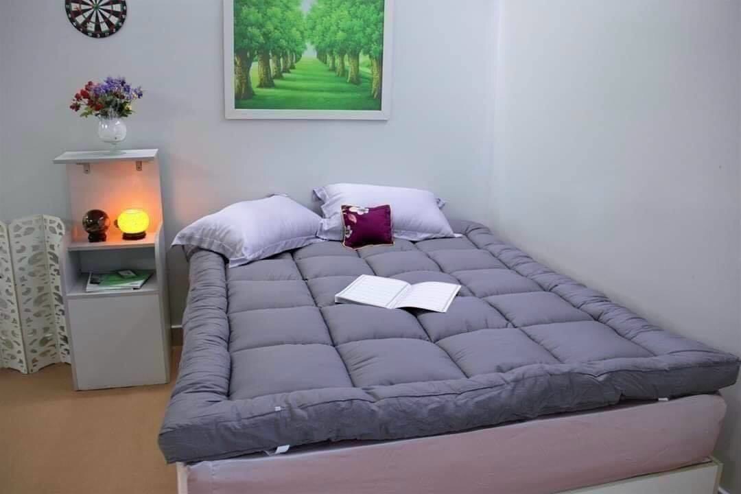 toper nệm trải sàn phong cách nhật