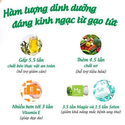 GẠO LỨT HUYẾT RỒNG DÂN TỘC RANG MẸ KEN 500GR