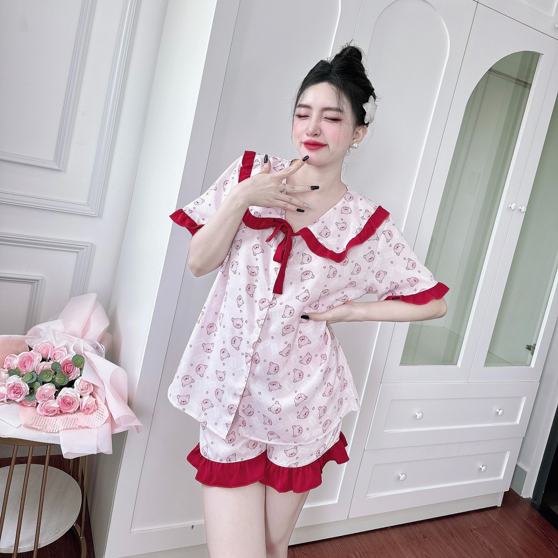 Đồ Bộ Đùi Bigsize 50-100kg Đồ Mặc Nhà Xinh
