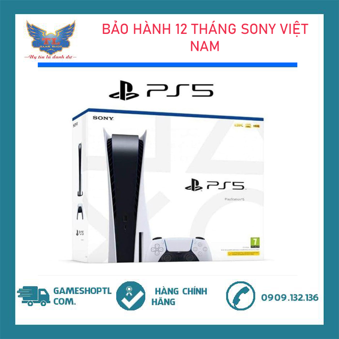 HCMMáy Chơi Game Sony PS5 Playstation 5 - Hàng Chính Hãng TRẢ GÓP 0%