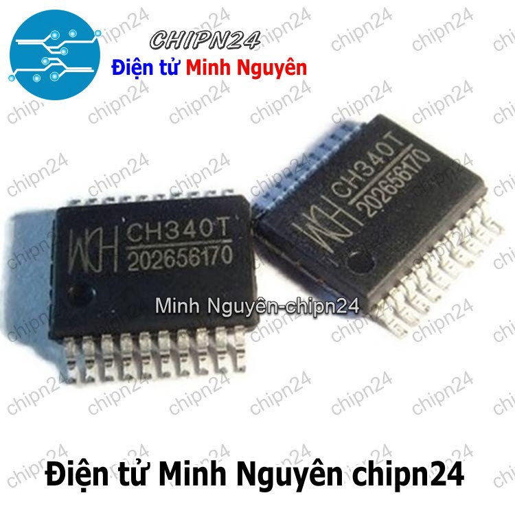 [1 con] (ST) IC Dán CH340T TSSOP-20 Hàng Tốt (SMD) (CH340) - HH004966