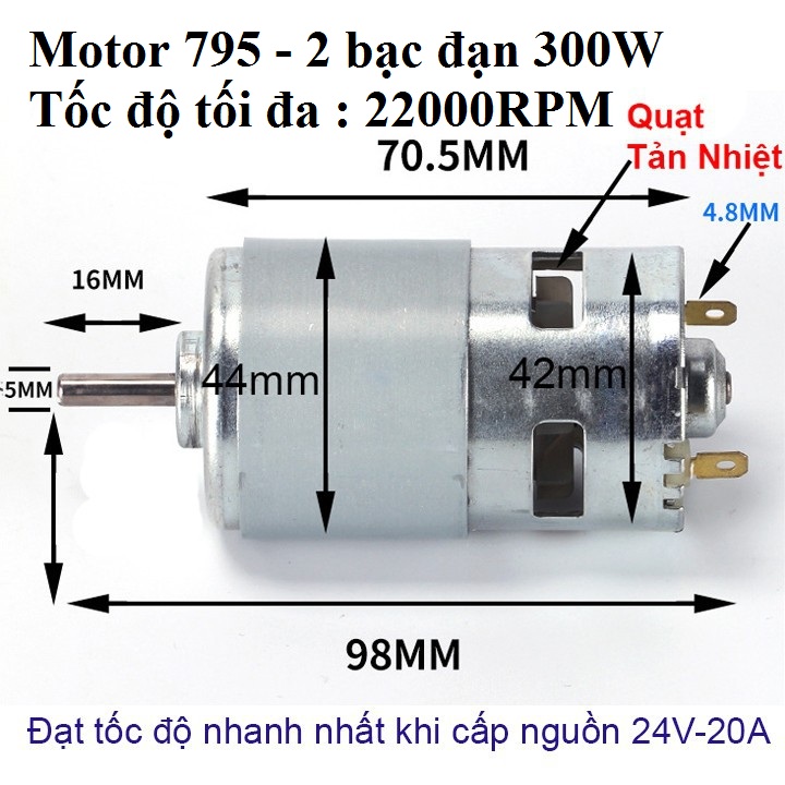 motor 795 12v - motor 795