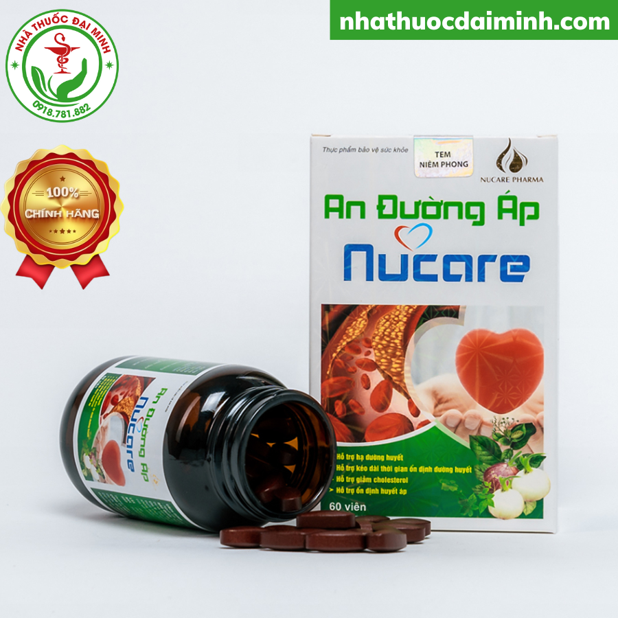 An Đường Áp Nucare Lọ 60 Viên