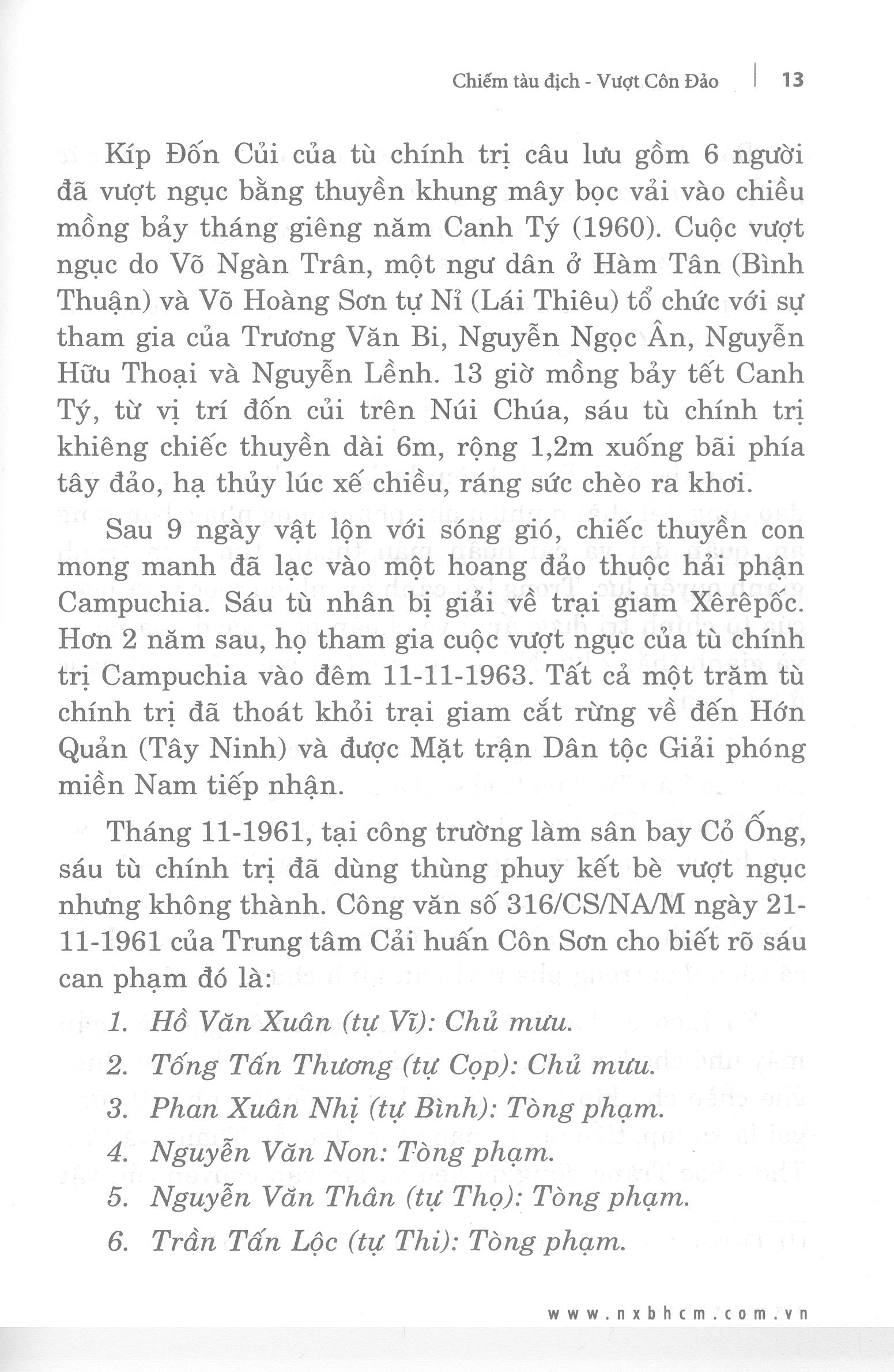 Chiếm Tàu Địch Vượt Côn Đảo