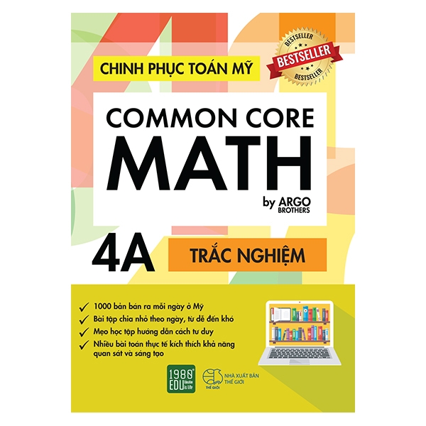 Sách - chinh phục toán mỹ - common core math - newshop