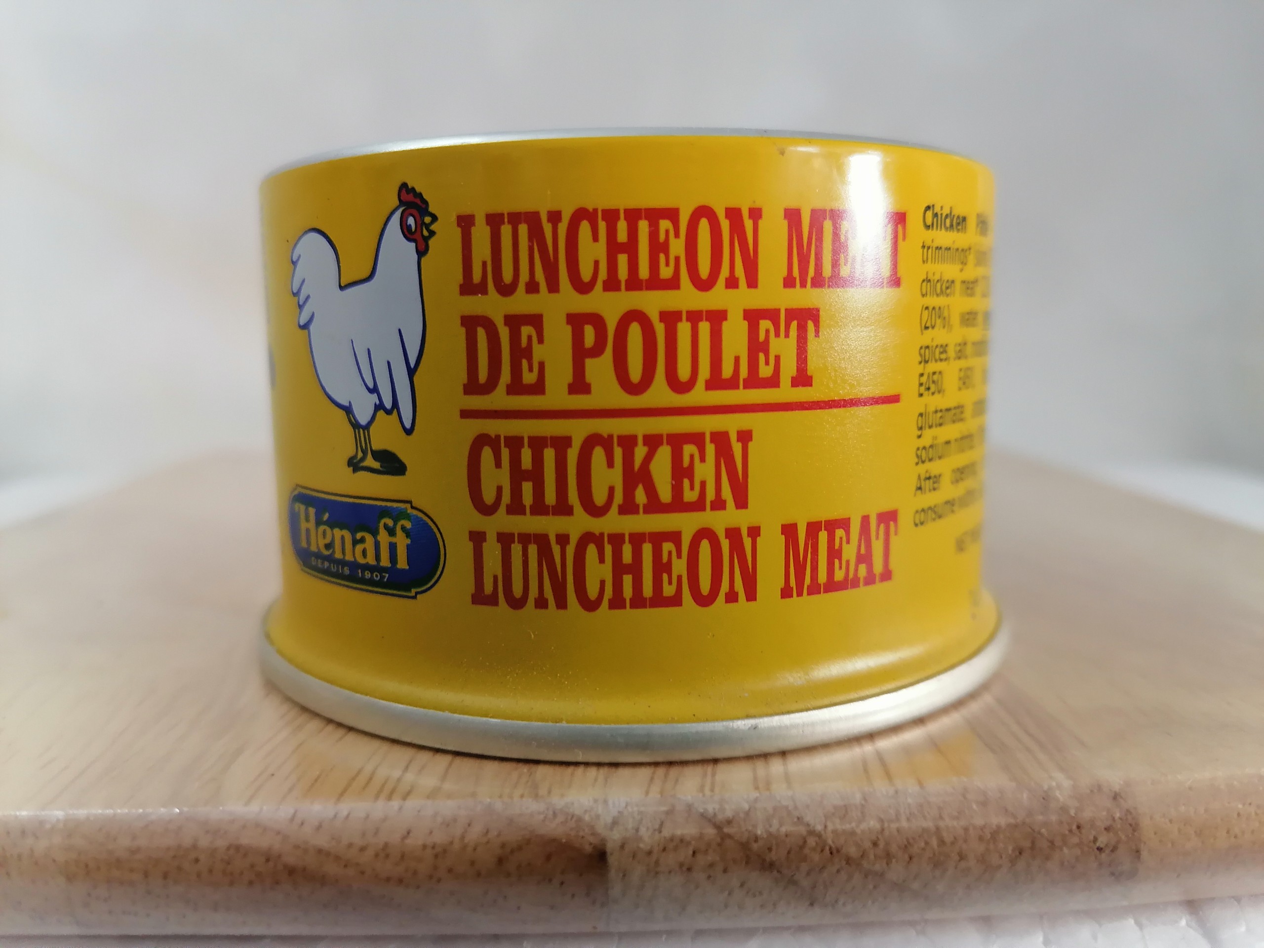 [Hộp VÀNG 140g] PA TÊ GÀ TÂY [France] HENAFF Chicken Luncheon Meat