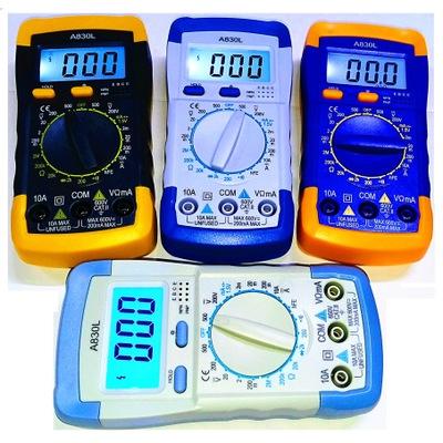 Đồng hồ đo vạn năng Digital Multimeter A830L (Xanh phối vàng)