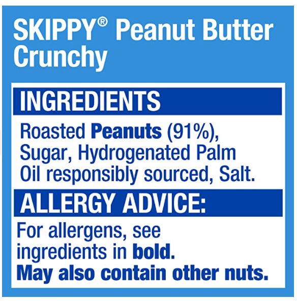 Bơ lạc Skippy Peanut Butter Chunky 462g