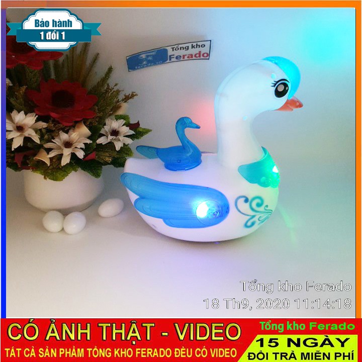 Bộ đồ chơi vịt đẻ trứng có nhạc cho trẻ em