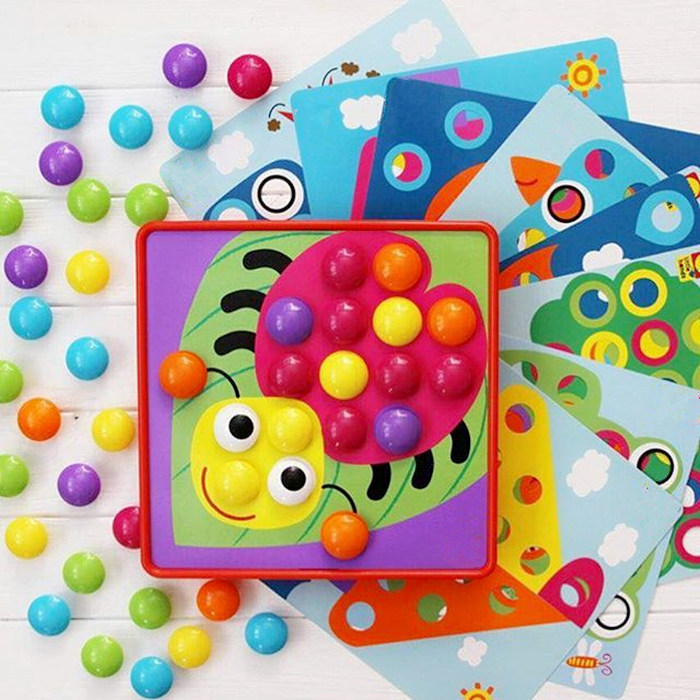 Bộ nút cài Button Idea giúp bé rèn luyện kỹ năng