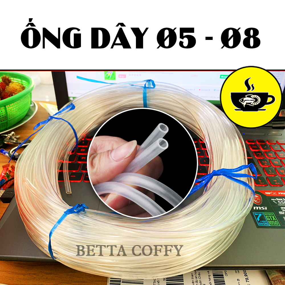 Ống Dây Oxy cho hồ cá 5 - 8 Li - Cực Bền - Cực Dẻo 🐠