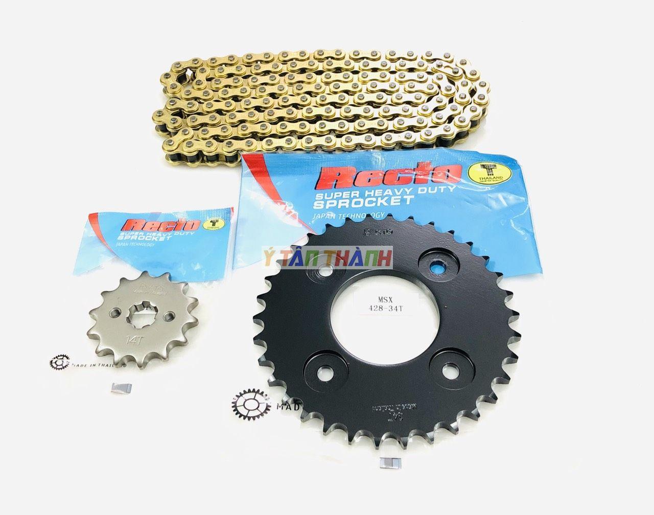 Recto Msx 125 Chain Sprocket