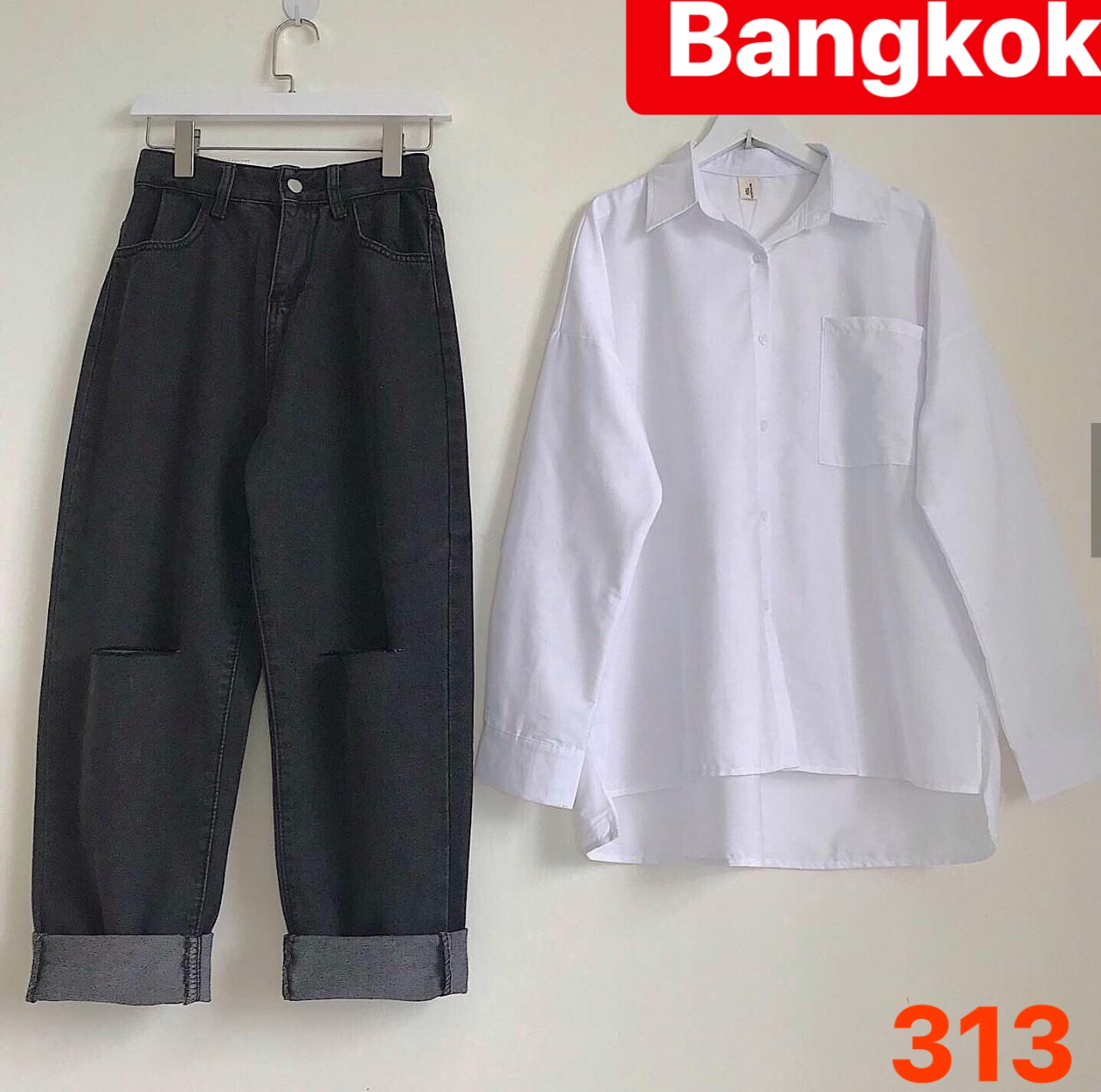 QUẦN JEAN BAGGY NỮ CHẤT BÒ ĐEN ỐNG RỘNG RÁCH GỐI LƯNG CAO NÂNG MÔNG HOT TREND BK 313 - TÝ GOLD 2020