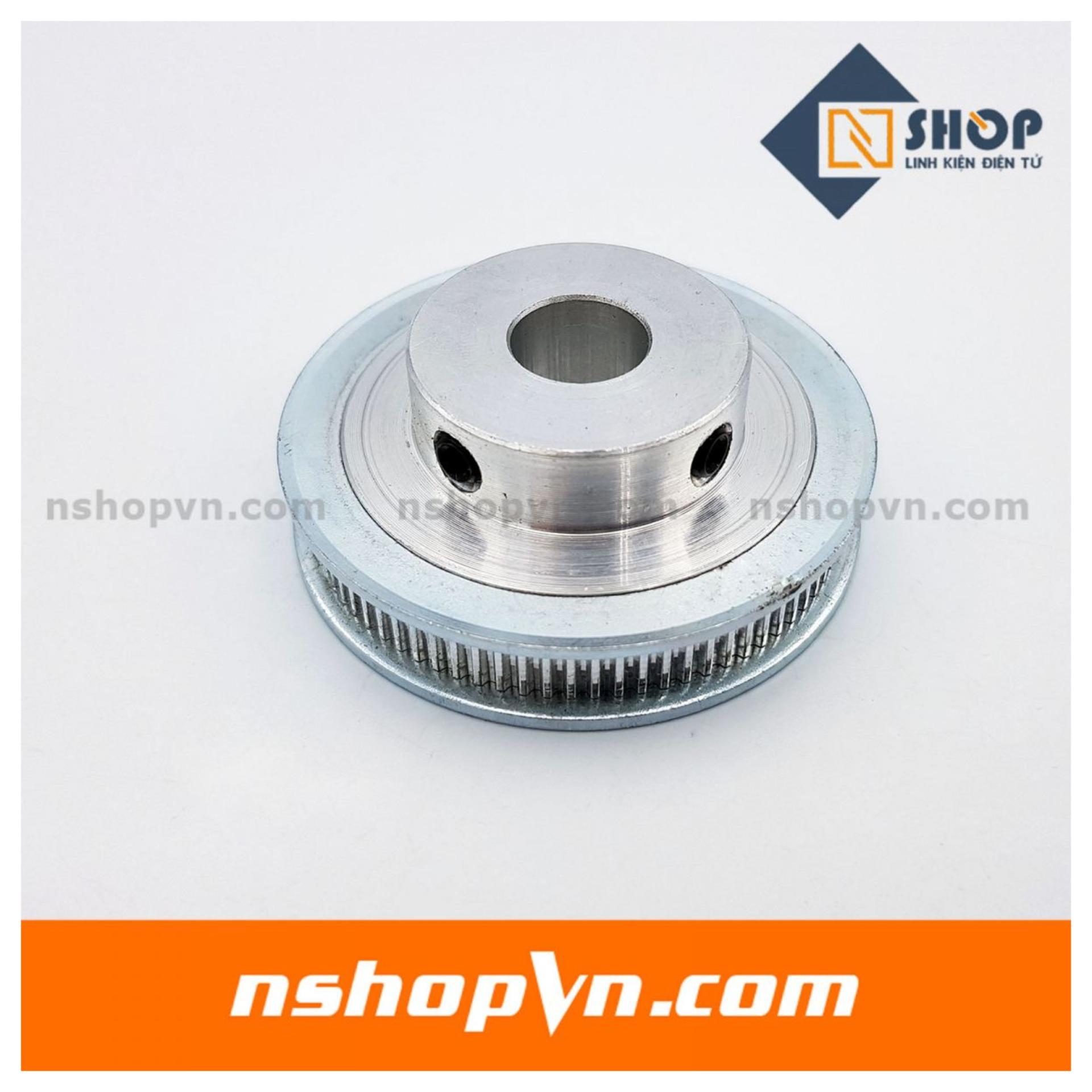Puly GT2 80 răng trục 12mm