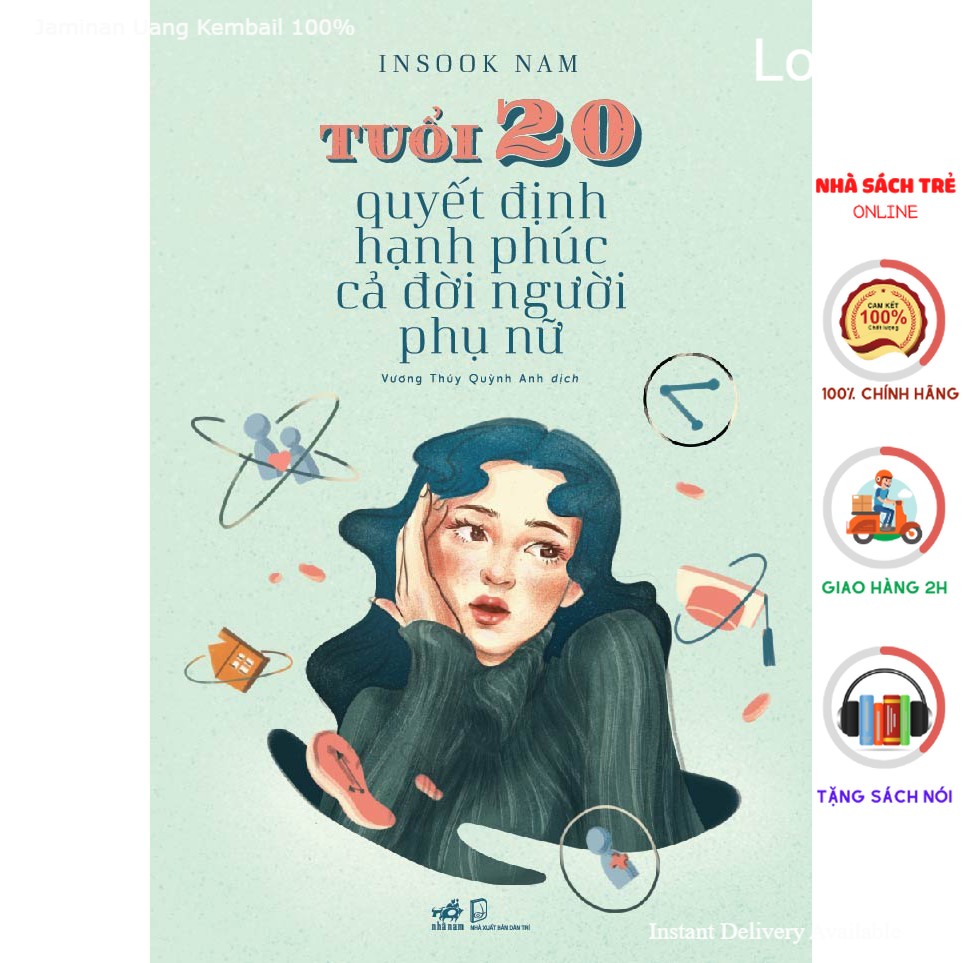 Sách - Tuổi 20 quyết định hạnh phúc cả đời người phụ nữ