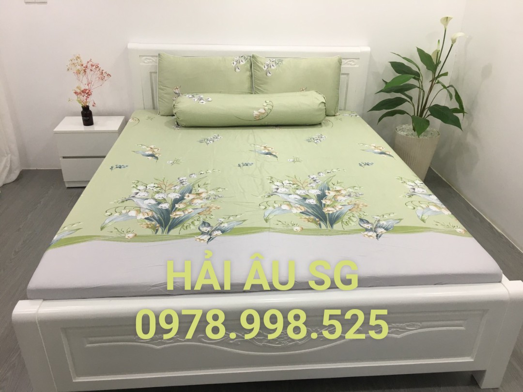 Bộ Drap lụa tencel  mền mịn mát sang trọng đủ size