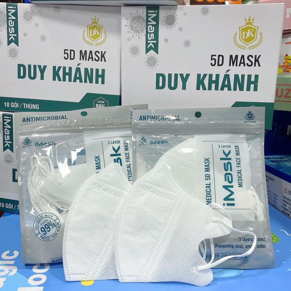 Thùng 100 Cái Khẩu Trang 5D Mask