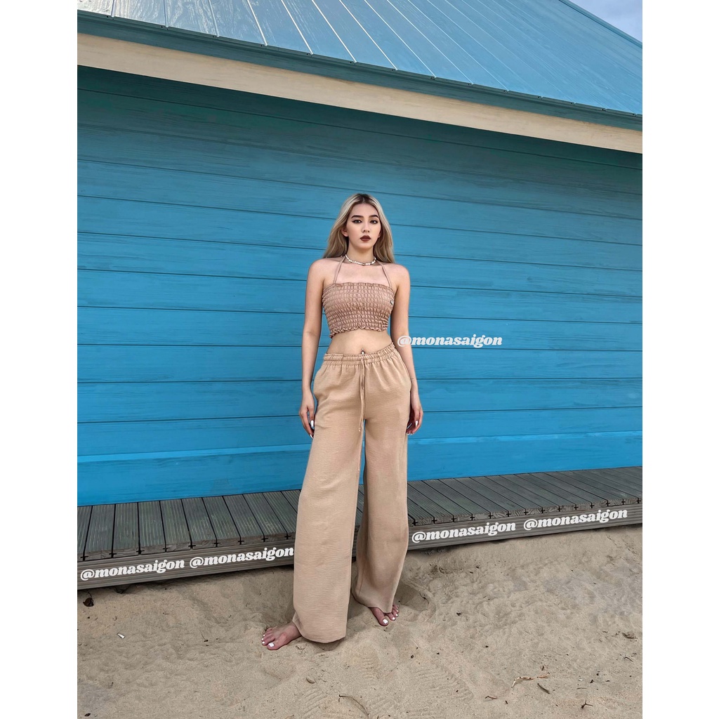 Quần đũi thô MONÁ - BEIGE TRẮNG/BE