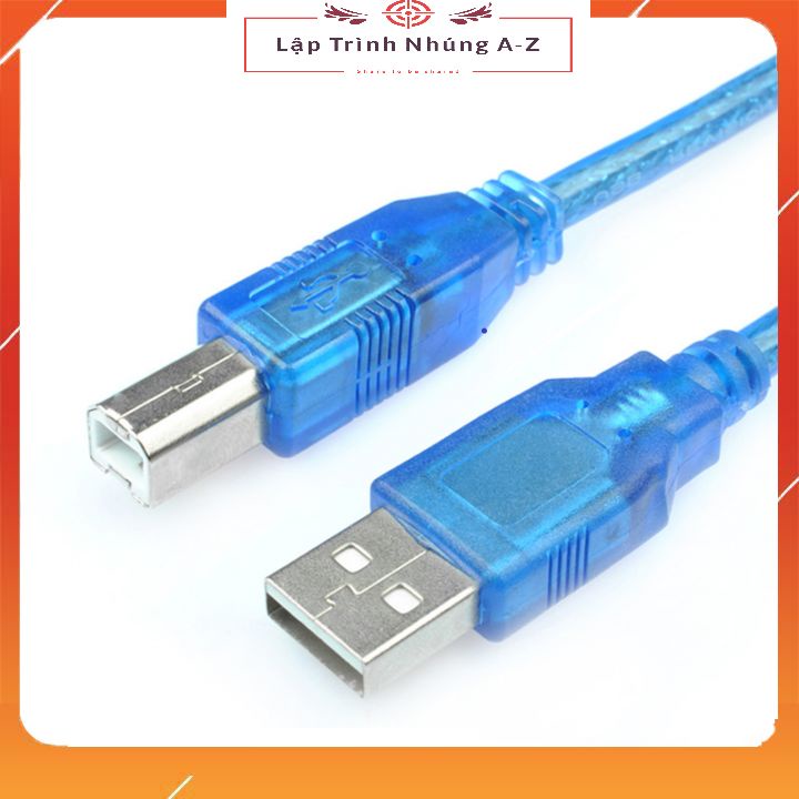 [Lập Trình Nhúng A-Z][G2] Dây Máy In, Cáp Nạp Arduino Dài 30Cm/50Cm/100Cm