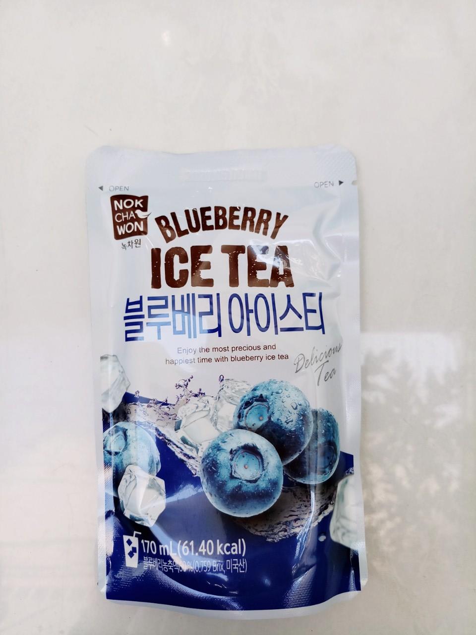 [HCM]Trà Việt Quất Nokchawon 170ml