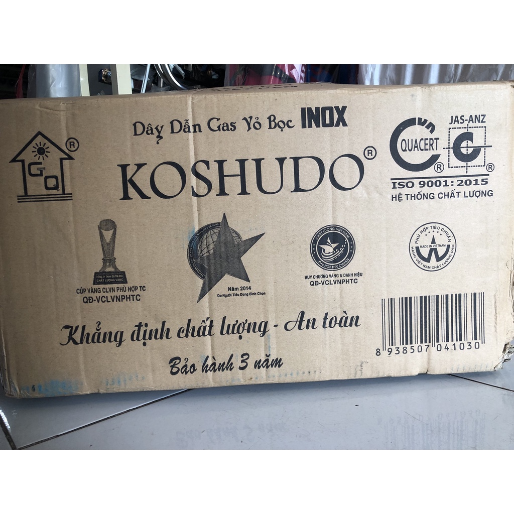 Dây Bếp Ga Vỏ Bọc Inox Cao Cấp
