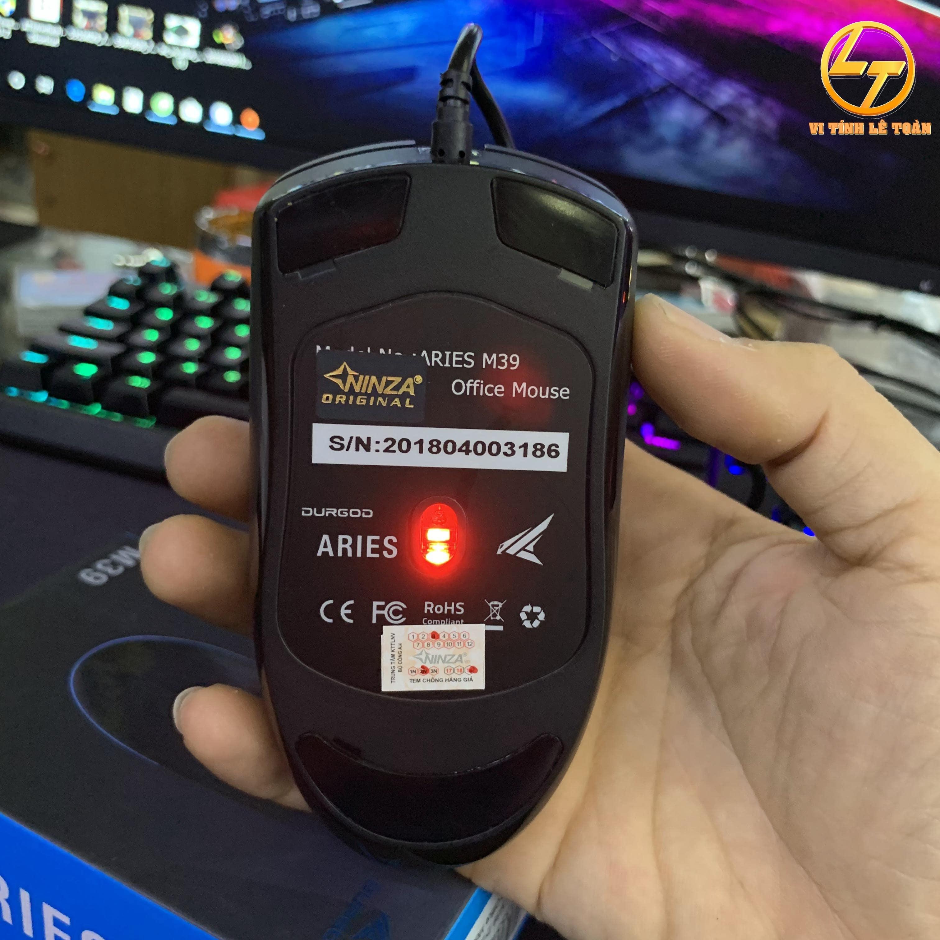 Chuột Durgod M39 Gaming - Bảo hành 2 năm